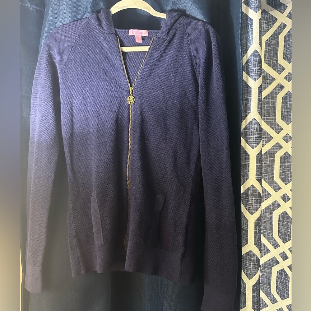 Lily Pulitzer Josephine Zip Up Sweater